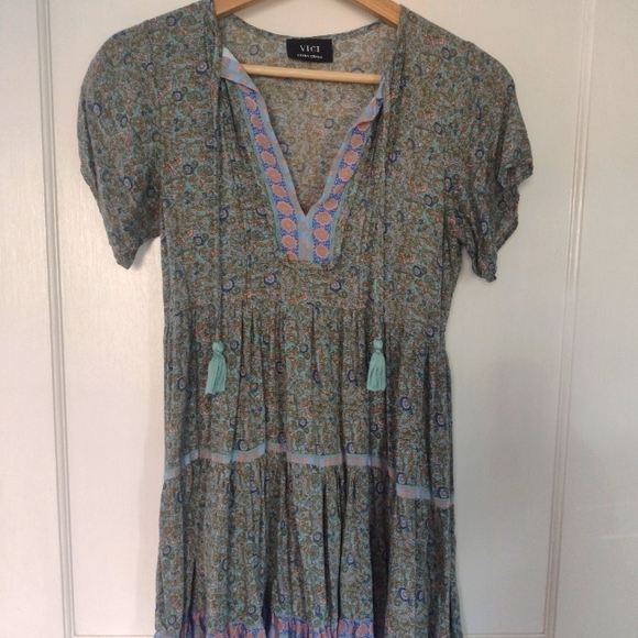 Vici Floral Mini Dress - Picture 4 of 13